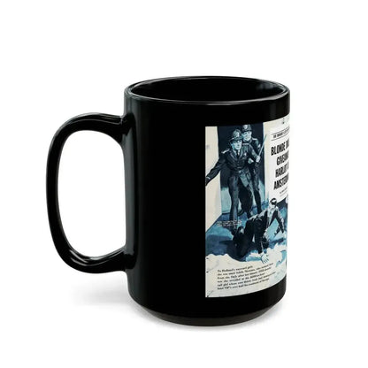 Blonde Dolly - Giveway Harlot Of Amsterdam, Real Adventure, January 1961 - Black Coffee Mug - Go Mug Yourself