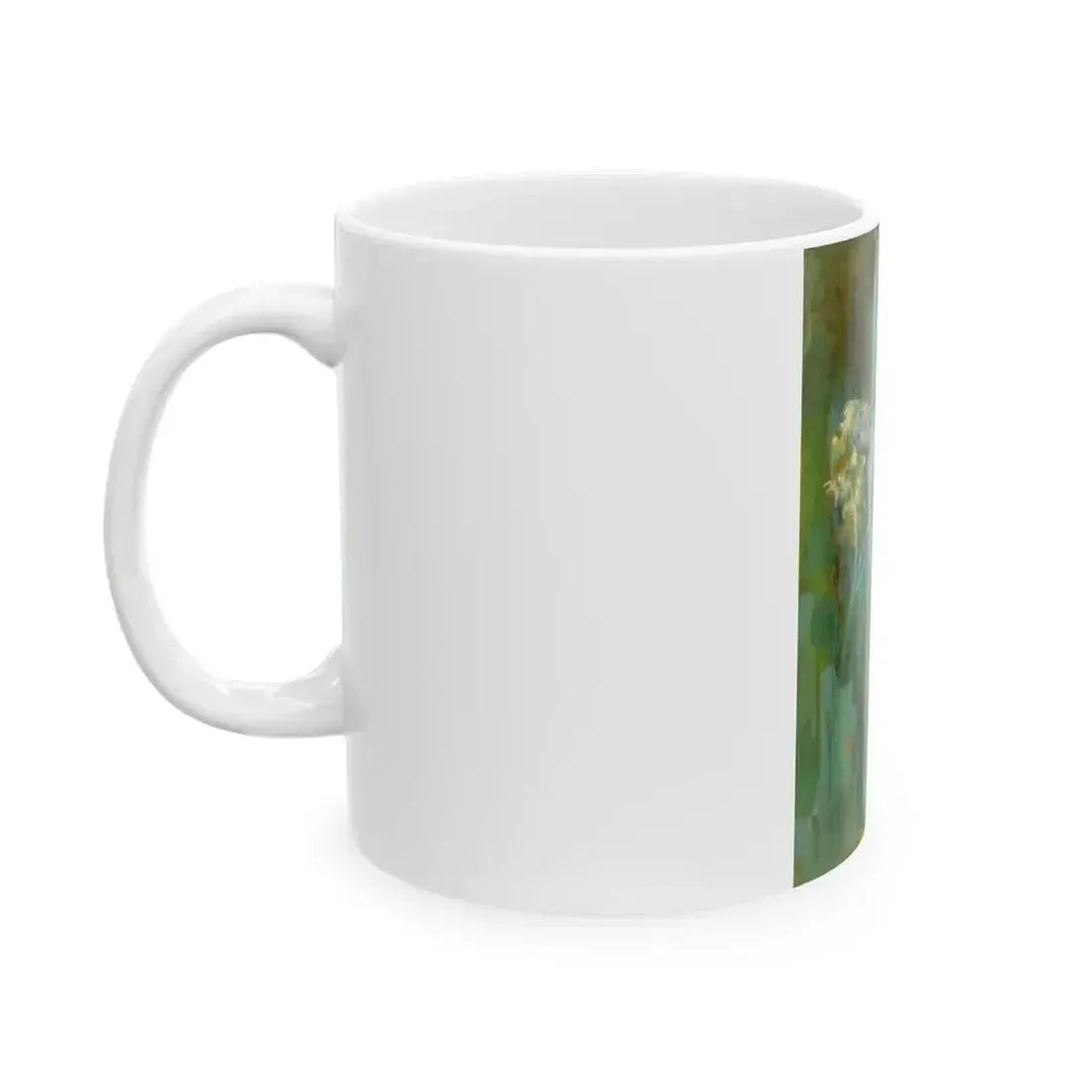 Blonde in the Reeds - White Coffee Mug - Go Mug Yourself