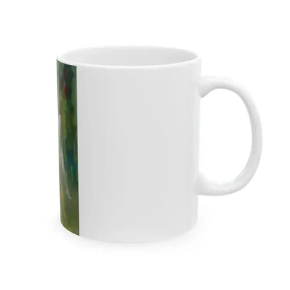 Blonde in the Reeds - White Coffee Mug - Go Mug Yourself