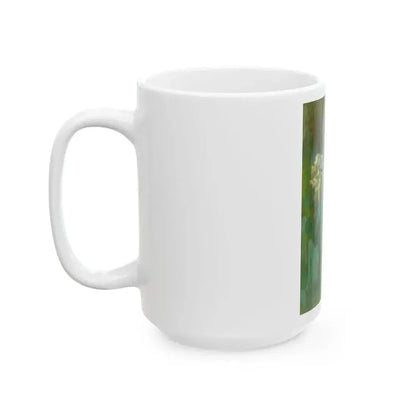 Blonde in the Reeds - White Coffee Mug - Go Mug Yourself