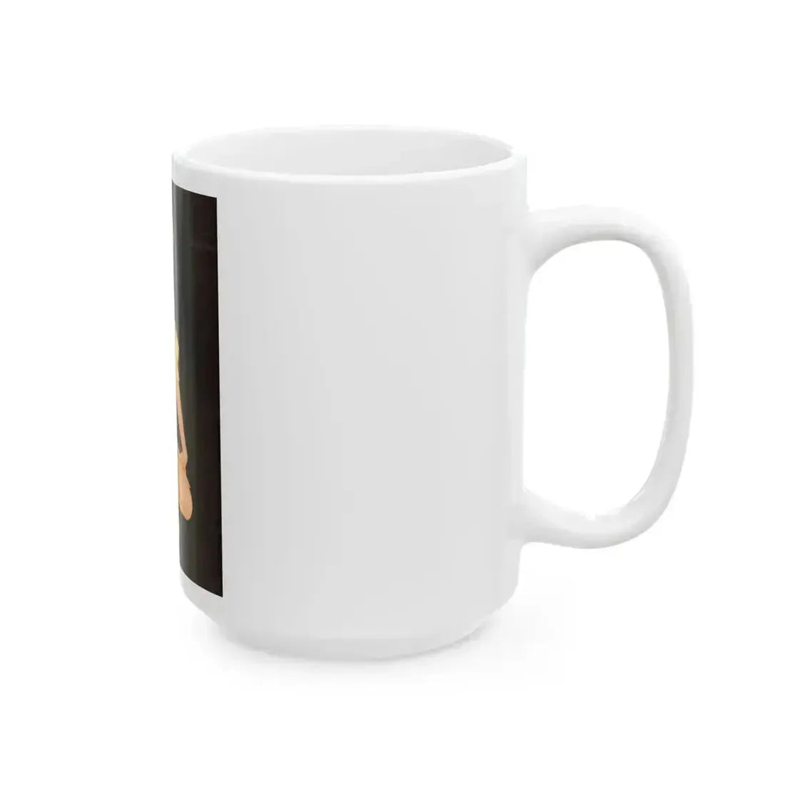 Blonde Pin-Up - White Coffee Mug - Go Mug Yourself