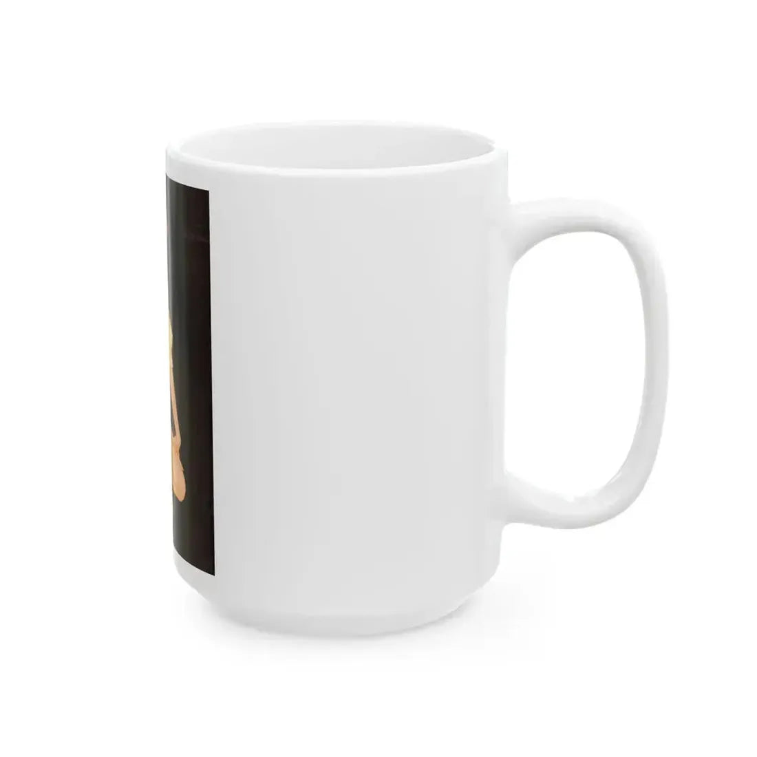 Blonde Pin-Up - White Coffee Mug - Go Mug Yourself