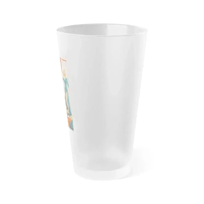 BLONDE SINNER 1956 Movie Poster - Frosted Pint Glass 16oz - Go Mug Yourself