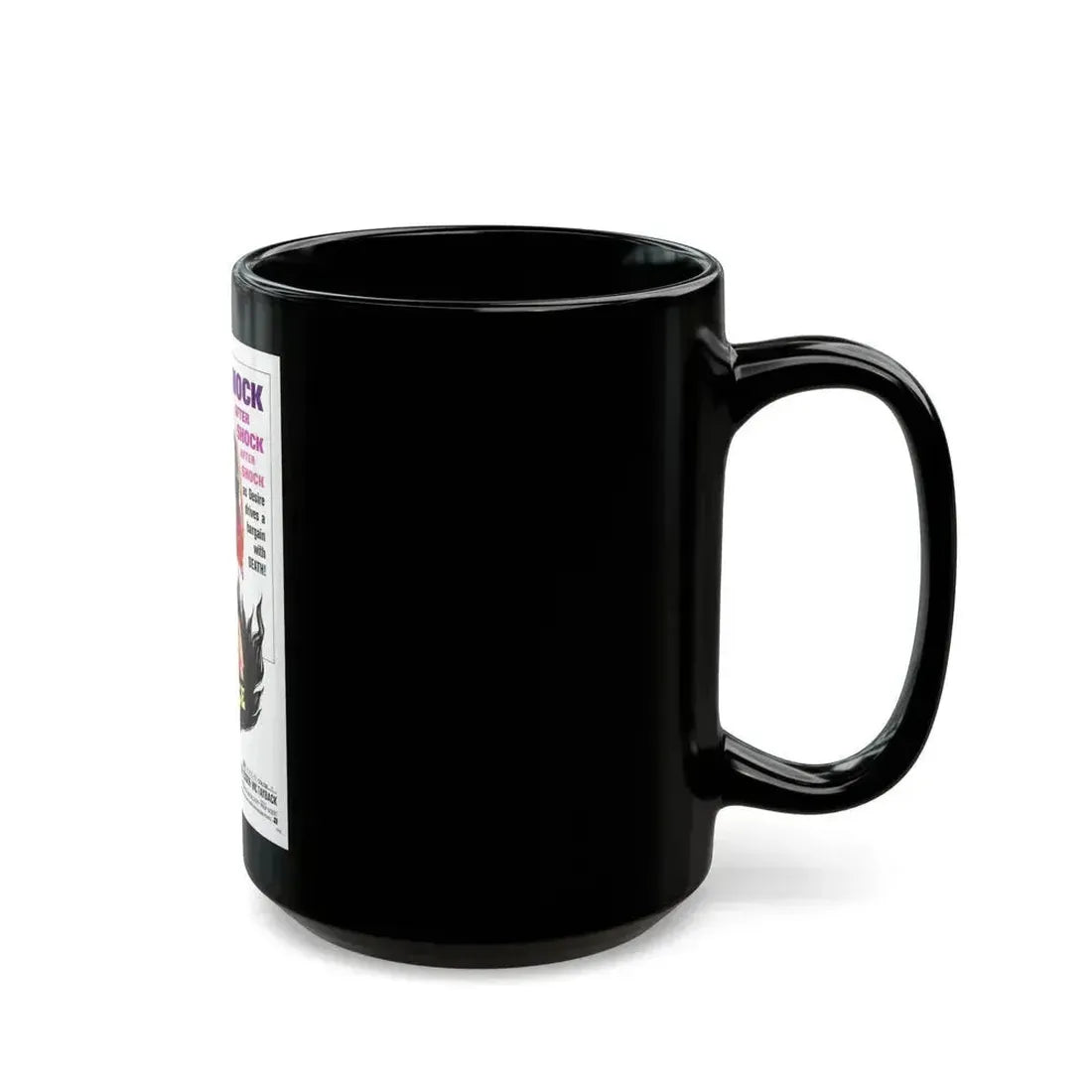 BLOOD AND LACE 1971 Movie Poster - Black Coffee Mug - Go Mug Yourself