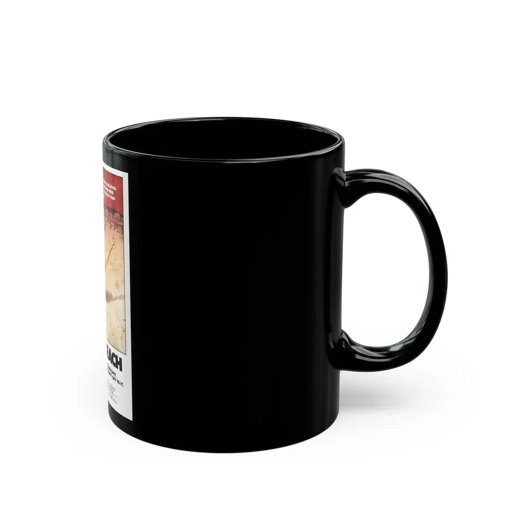 BLOOD BEACH 1981 Movie Poster - Black Coffee Mug-Go Mug Yourself