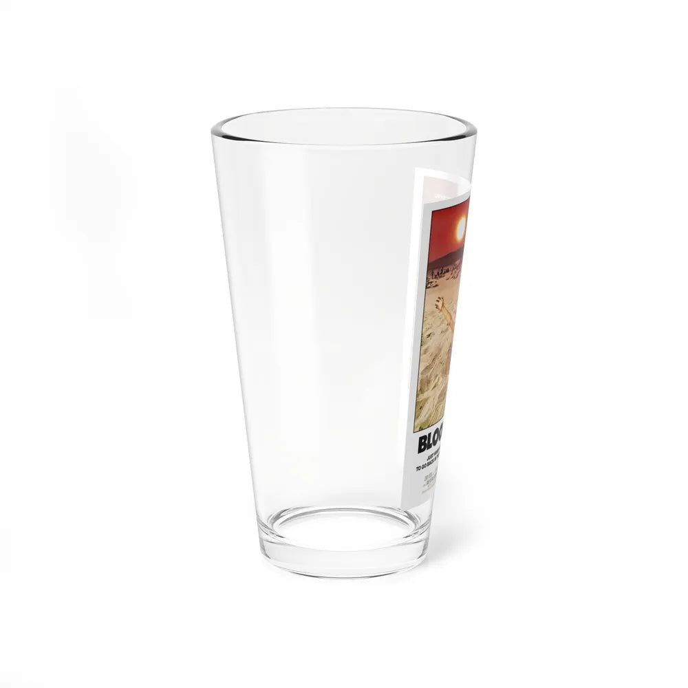 BLOOD BEACH 1981 Movie Poster - Pint Glass 16oz-Go Mug Yourself