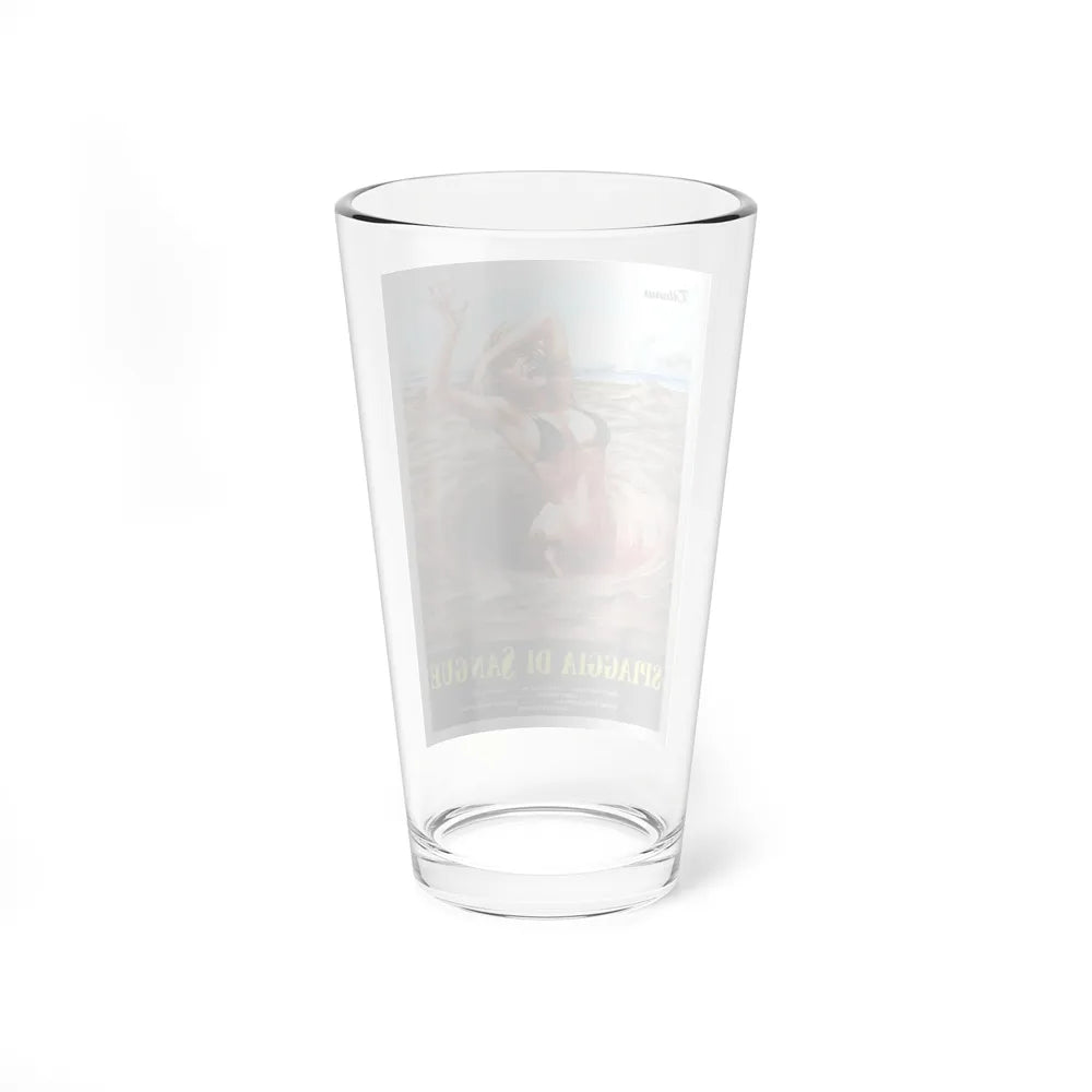 BLOOD BEACH (ITALIAN) 1981 Movie Poster - Pint Glass 16oz-Go Mug Yourself