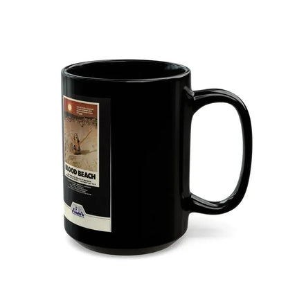 BLOOD BEACH (VHS COVER) - Black Coffee Mug - Go Mug Yourself