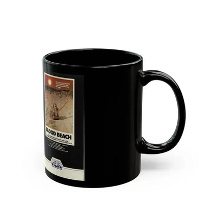 BLOOD BEACH (VHS COVER) - Black Coffee Mug - Go Mug Yourself