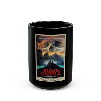 BLOOD CASTLE (SCREAM OF THE DEMON LOVER) 1970 Movie Poster - Black Coffee Mug 15oz - Go Mug Yourself