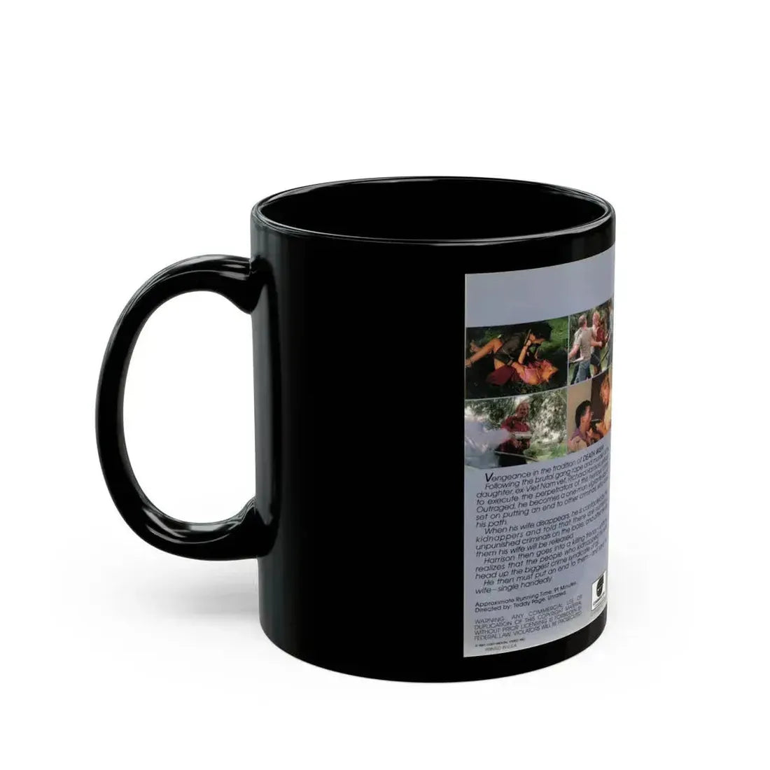 BLOOD DEBTS (VHS COVER) - Black Coffee Mug - Go Mug Yourself