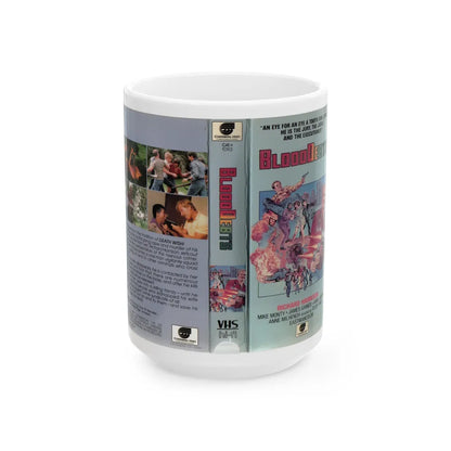 BLOOD DEBTS (VHS COVER) - White Coffee Mug-15oz-Go Mug Yourself