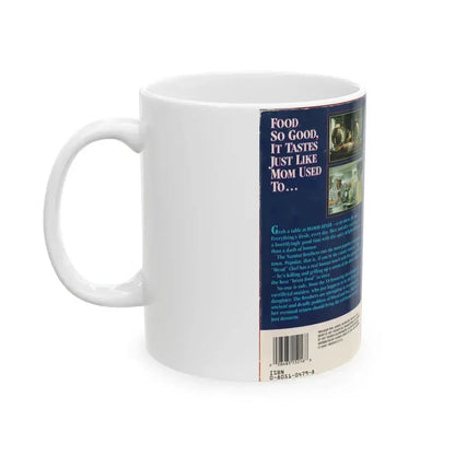 BLOOD DINER (VHS COVER) - White Coffee Mug - Go Mug Yourself