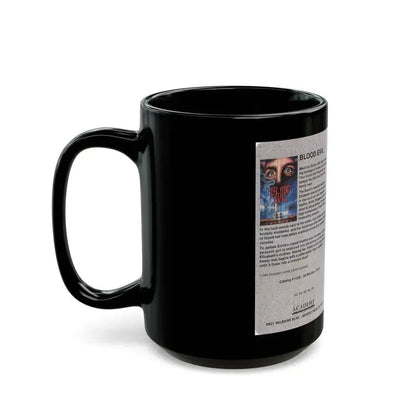 BLOOD EVIL (VHS COVER) - Black Coffee Mug - Go Mug Yourself