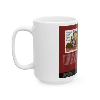 BLOOD FEAST (VHS COVER) - White Coffee Mug-Go Mug Yourself