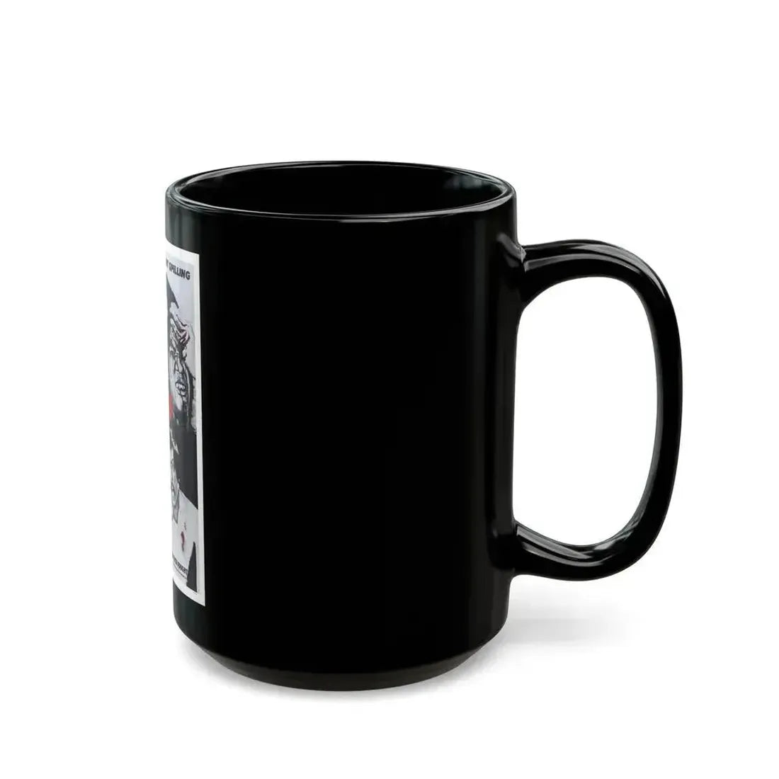 BLOOD FINGERS 1972 Movie Poster - Black Coffee Mug - Go Mug Yourself