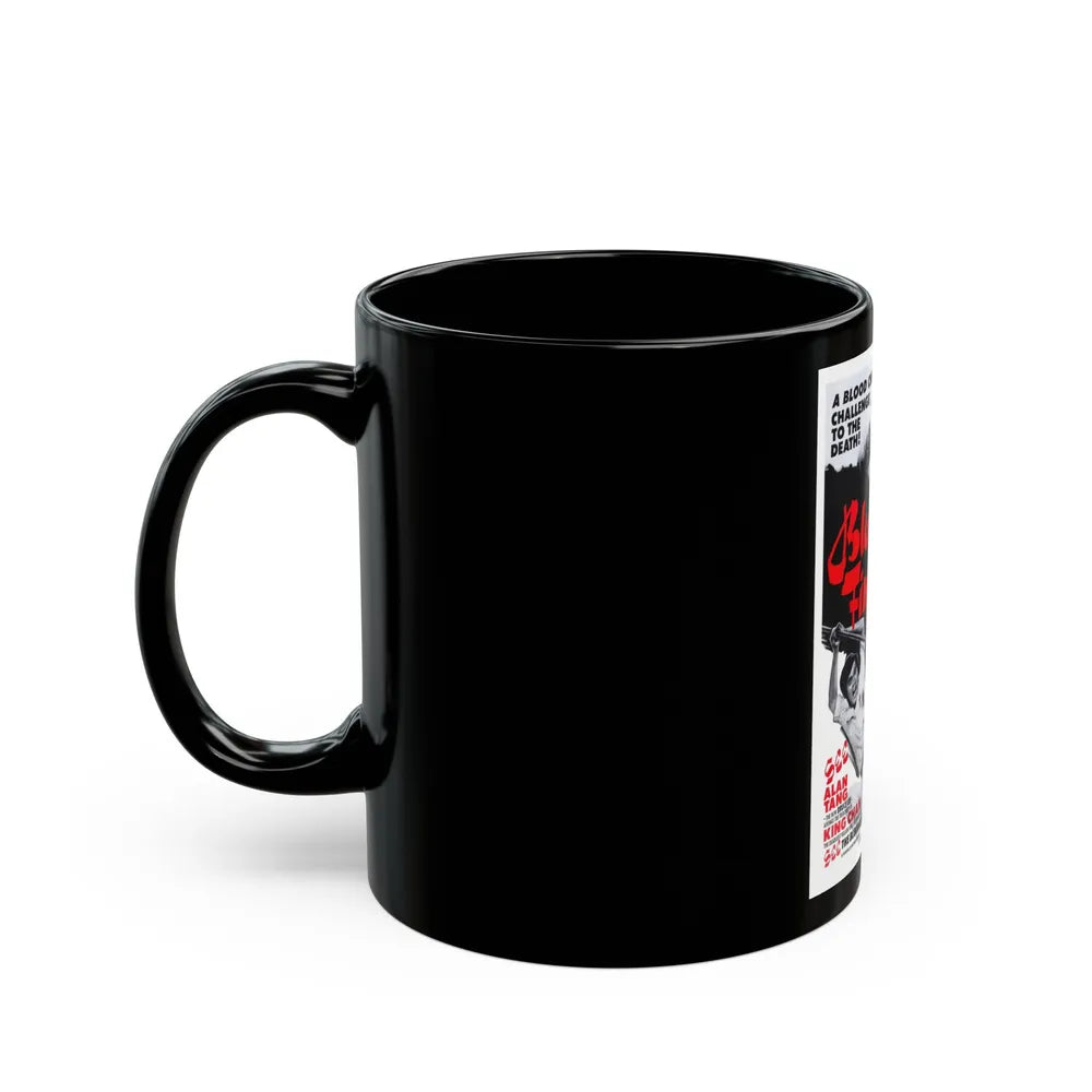 BLOOD FINGERS 1972 Movie Poster - Black Coffee Mug-Go Mug Yourself