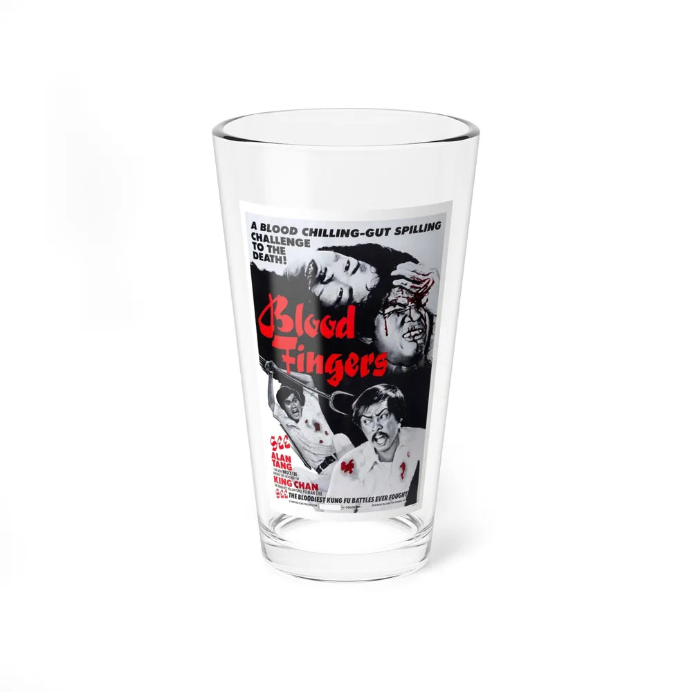 BLOOD FINGERS 1972 Movie Poster - Pint Glass 16oz-16oz-Go Mug Yourself