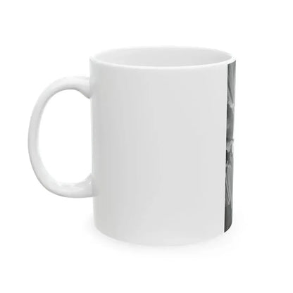 Blood Killer of Berlin, Man's Life, August 1970 - White Coffee Mug - Go Mug Yourself