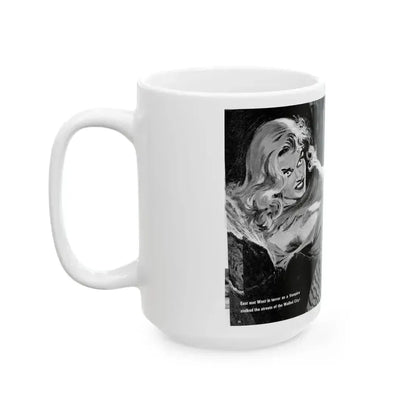 Blood Killer of Berlin, Man's Life, August 1970_1 - White Coffee Mug - Go Mug Yourself