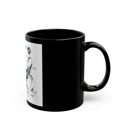 Blood Money (1), Collier's, March 10, 1928 - Black Coffee Mug - Go Mug Yourself