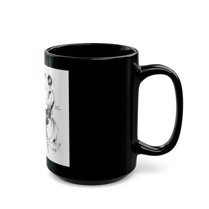 Blood Money (1), Collier's, March 10, 1928 - Black Coffee Mug - Go Mug Yourself