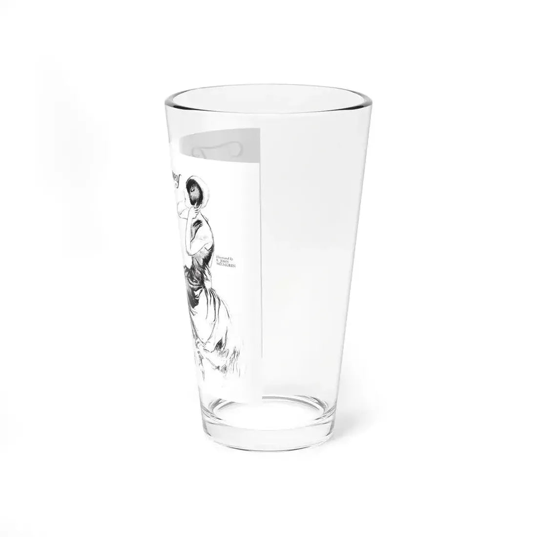 Blood Money (1), Collier's, March 10, 1928 (Magazine Illustration) Pint Glass 16oz - Go Mug Yourself