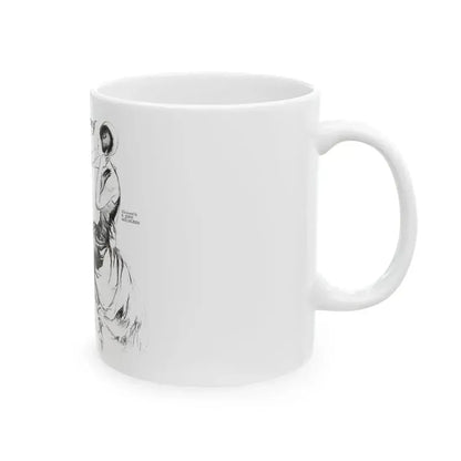 Blood Money (1), Collier's, March 10, 1928 - White Coffee Mug - Go Mug Yourself
