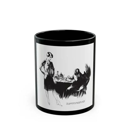 Blood Money (2), Collier's, March 10, 1928 - Black Coffee Mug 11oz - Go Mug Yourself