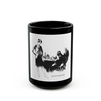 Blood Money (2), Collier's, March 10, 1928 - Black Coffee Mug 15oz - Go Mug Yourself