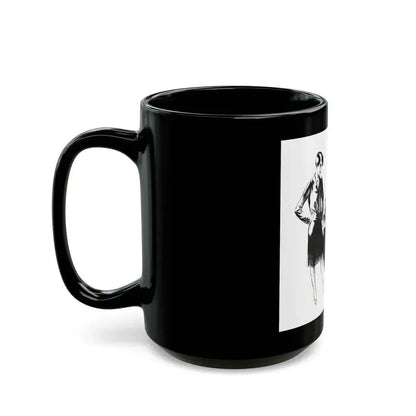Blood Money (2), Collier's, March 10, 1928 - Black Coffee Mug - Go Mug Yourself