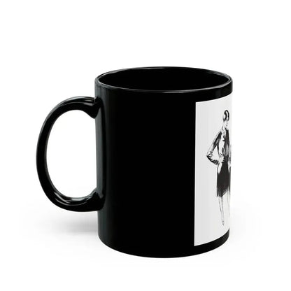 Blood Money (2), Collier's, March 10, 1928 - Black Coffee Mug - Go Mug Yourself