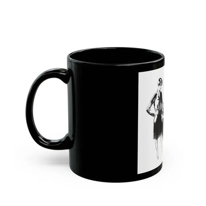 Blood Money (2), Collier's, March 10, 1928 - Black Coffee Mug - Go Mug Yourself