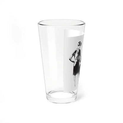 Blood Money (2), Collier's, March 10, 1928 (Magazine Illustration) Pint Glass 16oz-Go Mug Yourself