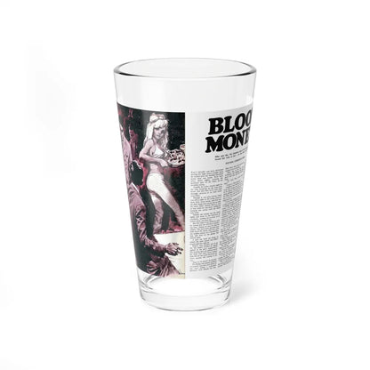 Blood Money, Adam magazine, July 1973 (Magazine Illustration) Pint Glass 16oz-16oz-Go Mug Yourself