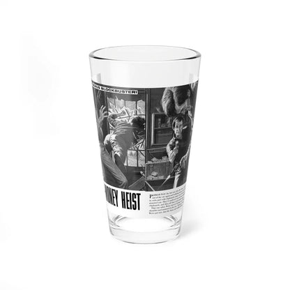 Blood-Money Heist, For Men Only, July 1969 (Magazine Illustration) Pint Glass 16oz-16oz-Go Mug Yourself