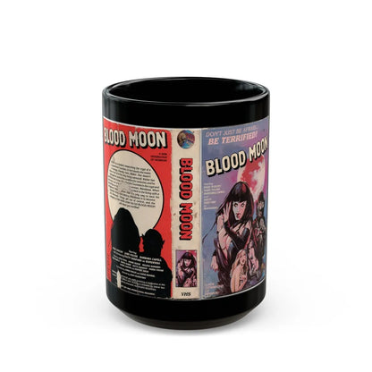 BLOOD MOON (VHS COVER) - Black Coffee Mug-15oz-Go Mug Yourself