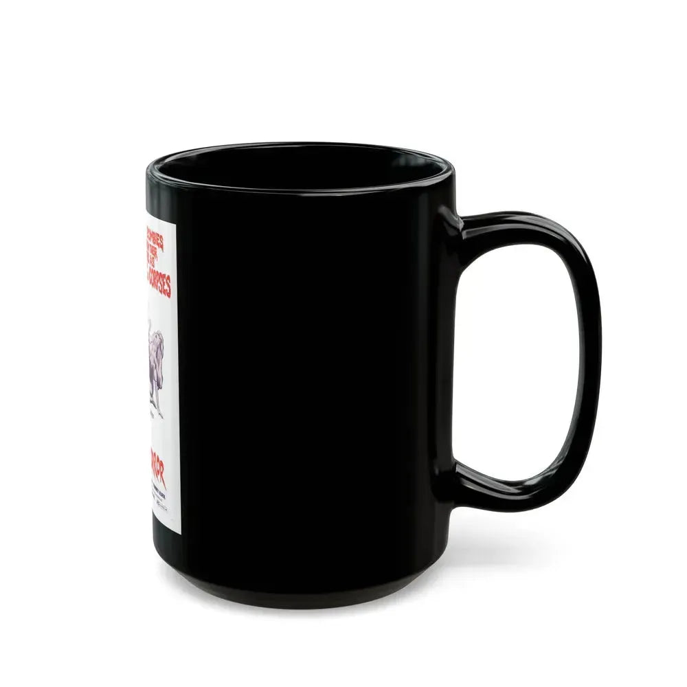 BLOOD OF GHASTLY HORROR 1971 Movie Poster - Black Coffee Mug - Go Mug Yourself