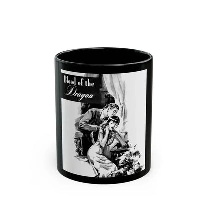 Blood of the Dragon, Liberty magazine, December 13, 1941 - Black Coffee Mug 11oz - Go Mug Yourself