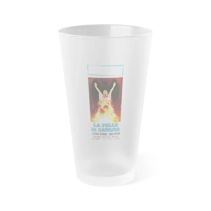 BLOOD ON SATAN'S CLAW (ITALIAN) 1971 Movie Poster - Frosted Pint Glass 16oz 16oz Frosted - Go Mug Yourself