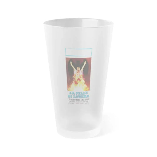 BLOOD ON SATAN'S CLAW (ITALIAN) 1971 Movie Poster - Frosted Pint Glass 16oz 16oz Frosted - Go Mug Yourself