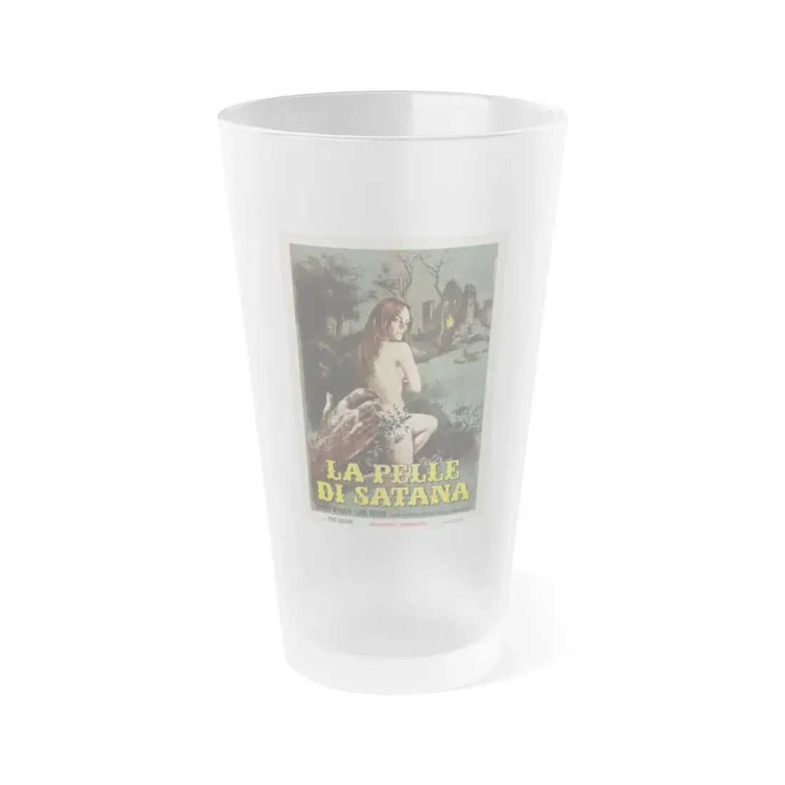 BLOOD ON SATAN'S CLAW (ITALIAN) 2 1971 Movie Poster - Frosted Pint Glass 16oz 16oz Frosted - Go Mug Yourself