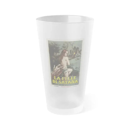 BLOOD ON SATAN'S CLAW (ITALIAN) 2 1971 Movie Poster - Frosted Pint Glass 16oz 16oz Frosted - Go Mug Yourself