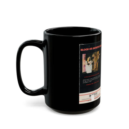 BLOOD ON SATANS CLAW (VHS COVER) - Black Coffee Mug-Go Mug Yourself