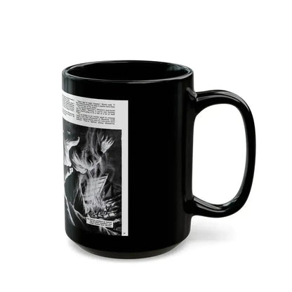 Blood on the Maple Leaf, Man's Adventure, December 1958 - Black Coffee Mug - Go Mug Yourself