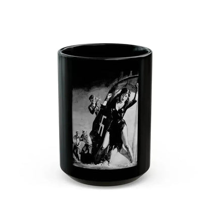 Blood Orgy For The Swastika, Man's True Danger, July 1967 - Black Coffee Mug 15oz - Go Mug Yourself