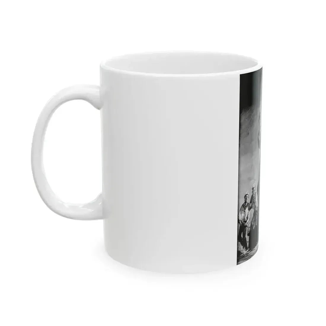 Blood Orgy For The Swastika, Man's True Danger, July 1967 - White Coffee Mug - Go Mug Yourself