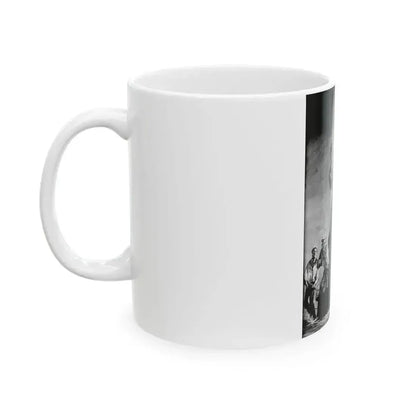 Blood Orgy For The Swastika, Man's True Danger, July 1967 - White Coffee Mug - Go Mug Yourself