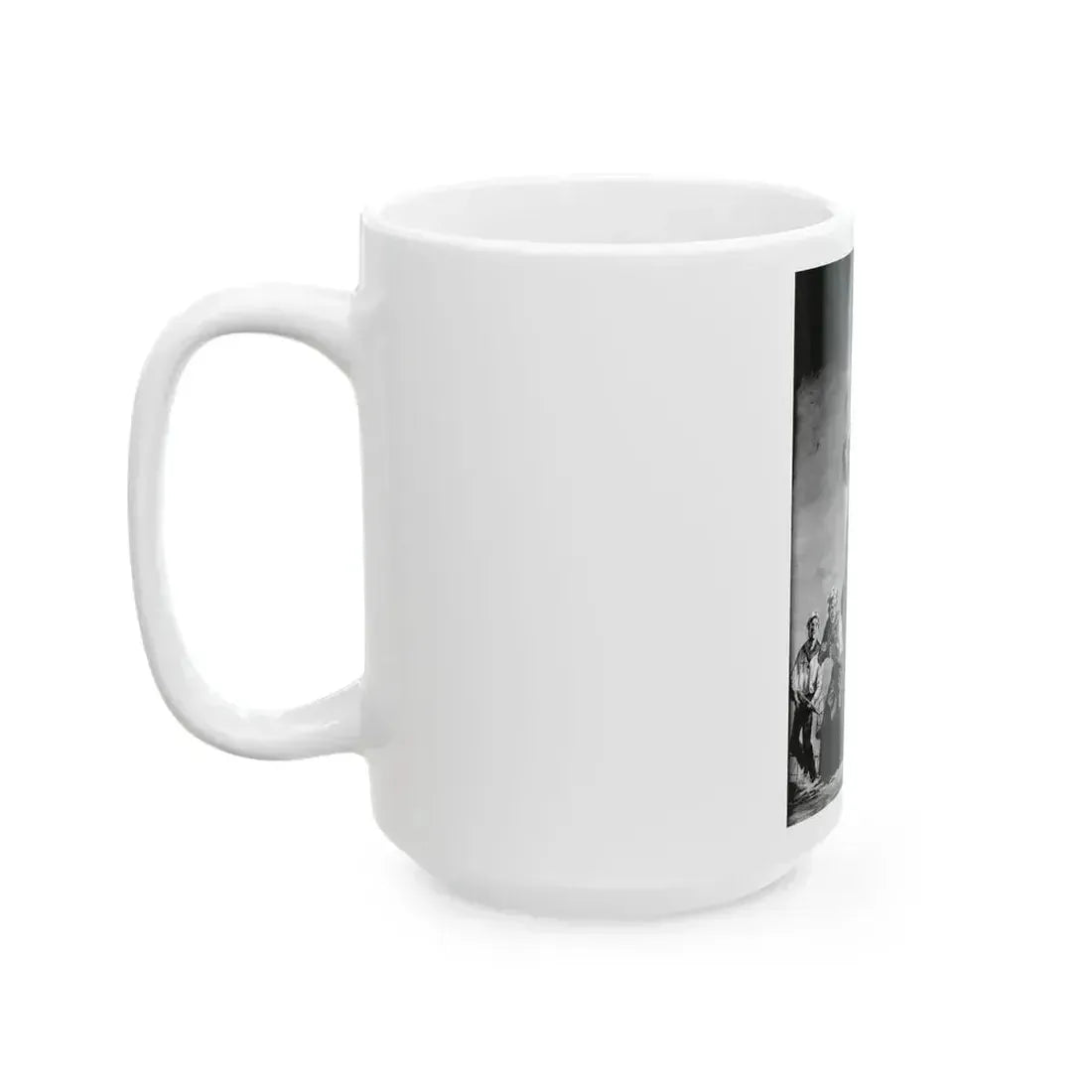Blood Orgy For The Swastika, Man's True Danger, July 1967 - White Coffee Mug - Go Mug Yourself