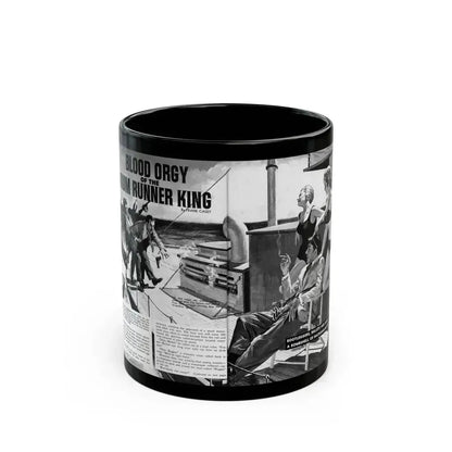 Blood Orgy of the Rum Runner King, True Danger, September 1969 - Black Coffee Mug 11oz - Go Mug Yourself